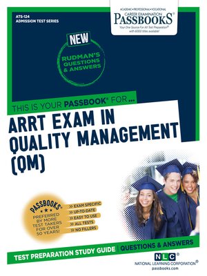 cover image of ARRT EXAMINATION IN QUALITY MANAGEMENT (QM)